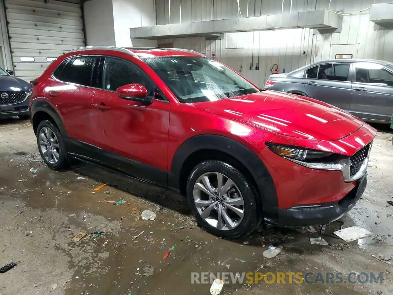 4 Фотография поврежденного автомобиля 3MVDMBDM3PM527681 MAZDA CX30 2023