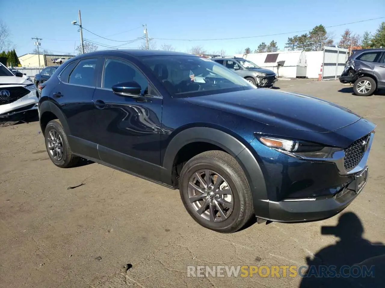 4 Photograph of a damaged car 3MVDMBAM0RM607611 MAZDA CX30 2024