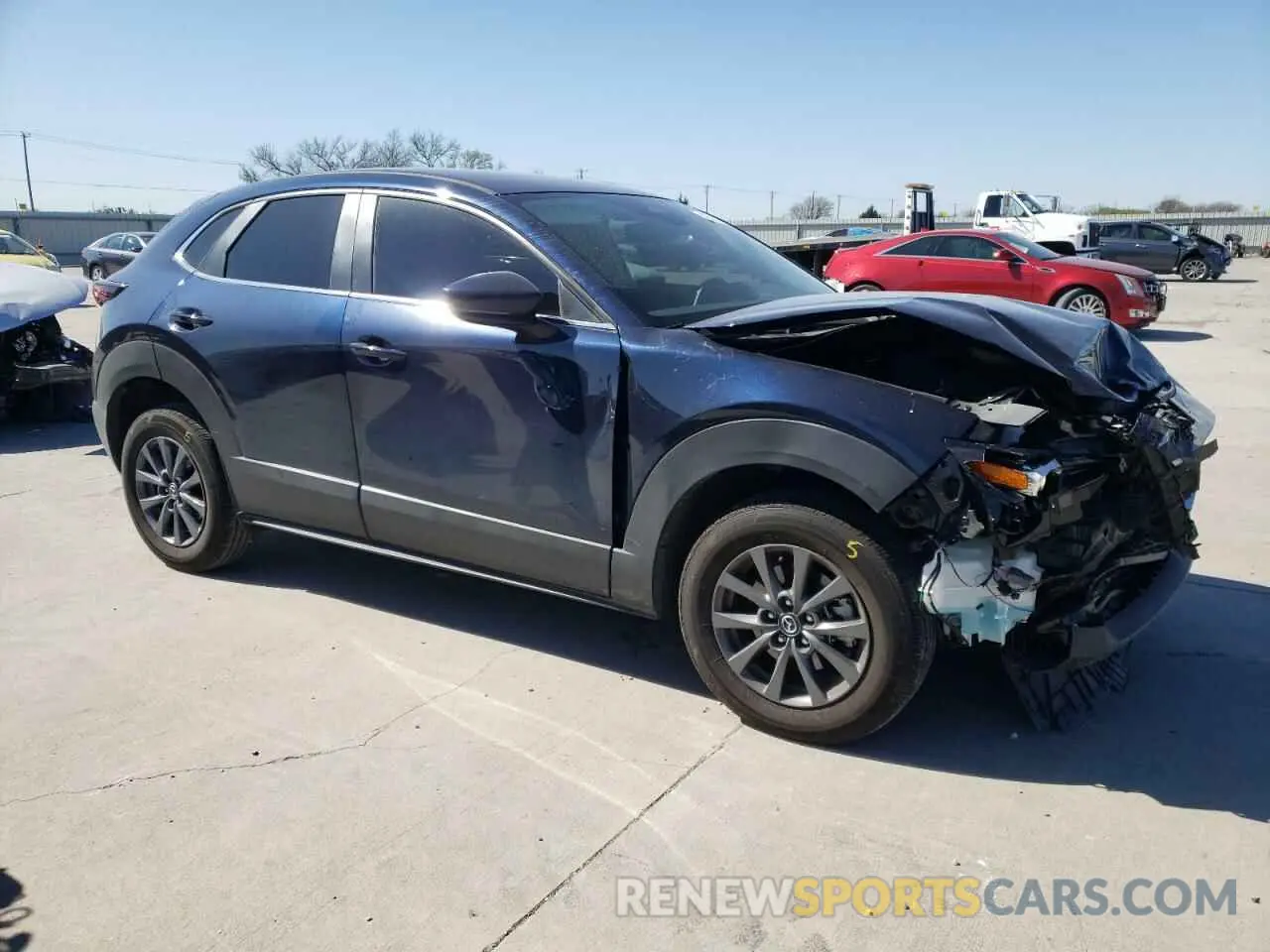 4 Фотография поврежденного автомобиля 3MVDMBAM0RM655691 MAZDA CX30 2024