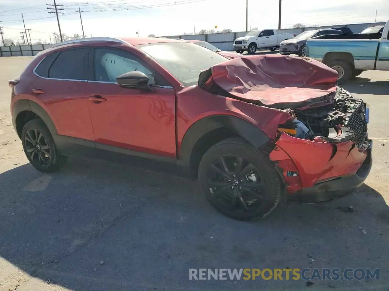 4 Photograph of a damaged car 3MVDMBBM3RM675268 MAZDA CX30 2024