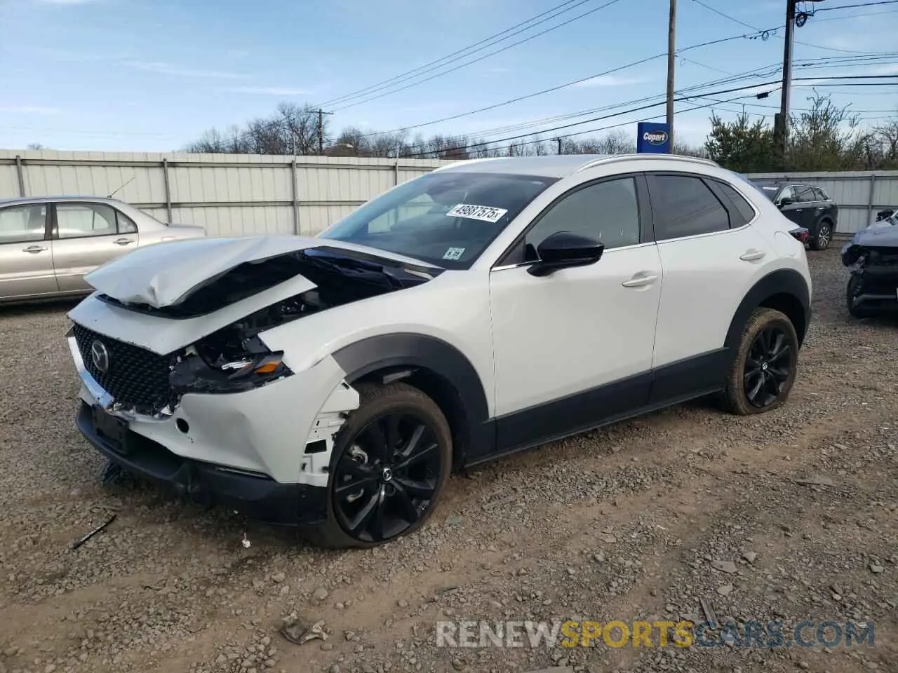 1 Photograph of a damaged car 3MVDMBBM4RM687056 MAZDA CX30 2024