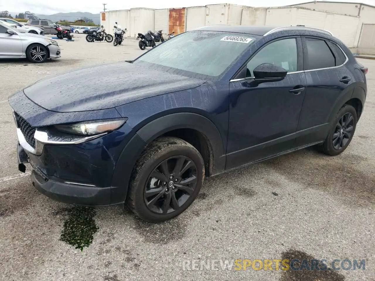 1 Photograph of a damaged car 3MVDMBBM5RM665504 MAZDA CX30 2024