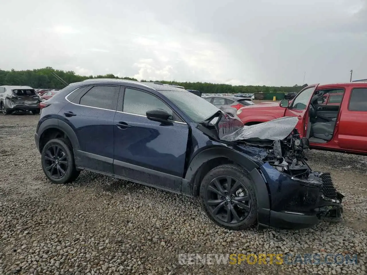 4 Фотография поврежденного автомобиля 3MVDMBBM8RM684919 MAZDA CX30 2024