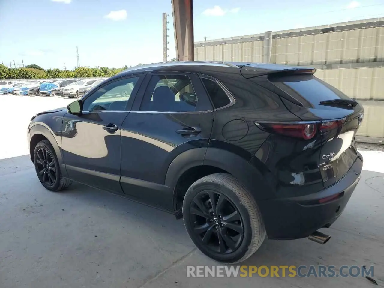 2 Photograph of a damaged car 3MVDMBBM8RM701752 MAZDA CX30 2024