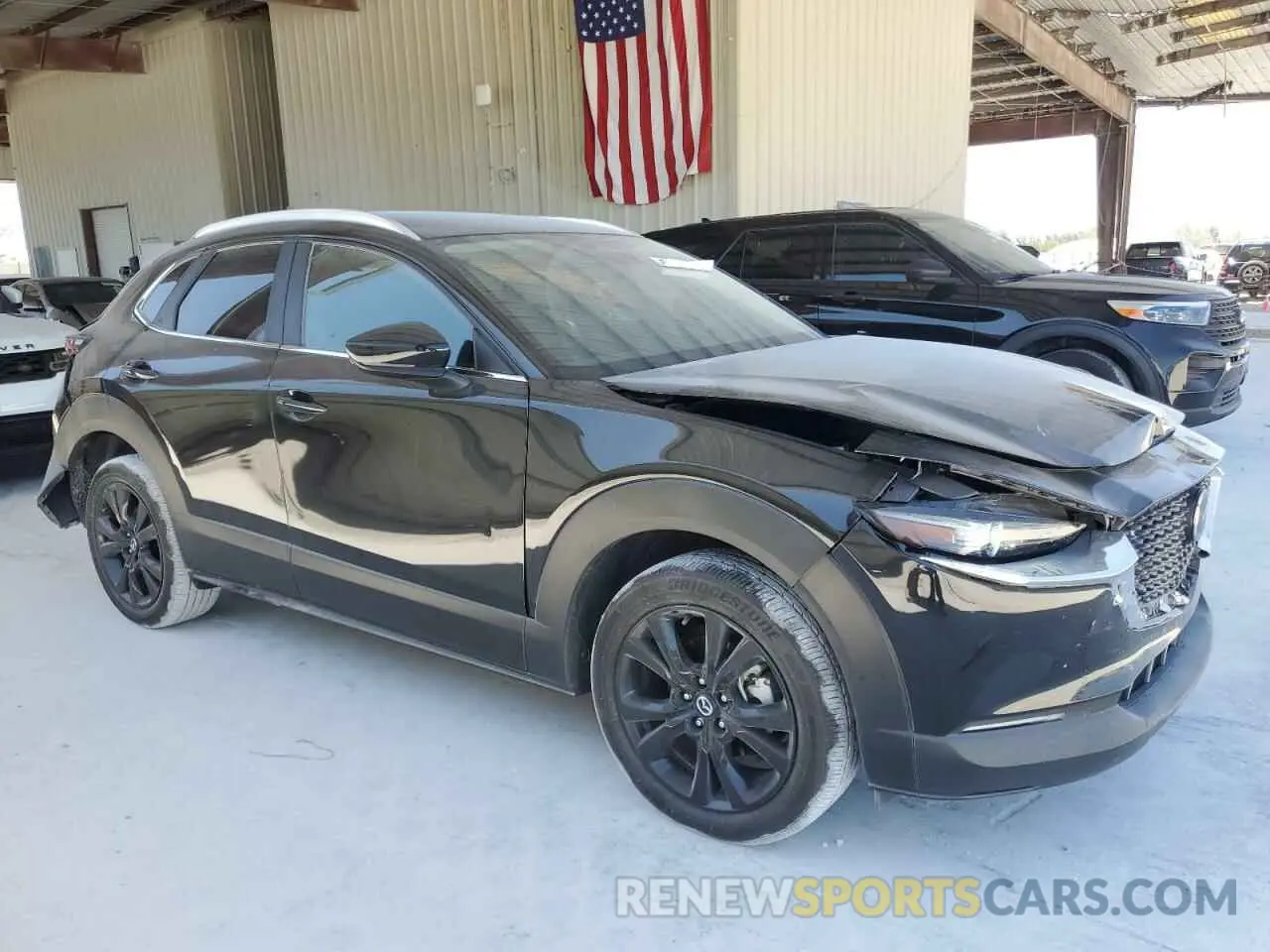 4 Photograph of a damaged car 3MVDMBBM8RM701752 MAZDA CX30 2024