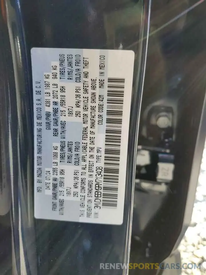 14 Фотография поврежденного автомобиля 3MVDMBBM9RM713408 MAZDA CX30 2024