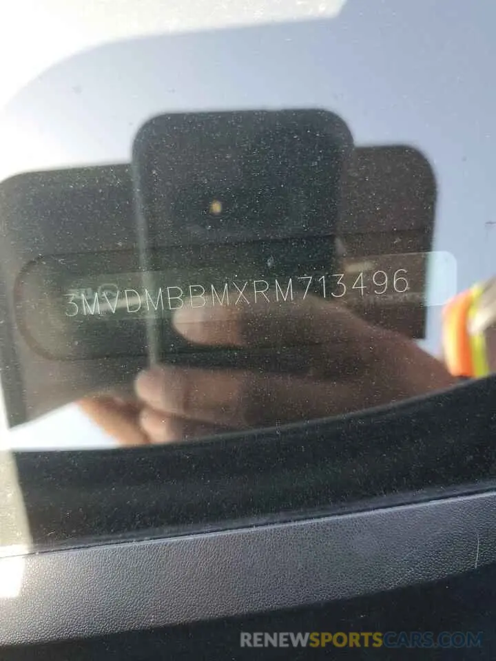13 Фотография поврежденного автомобиля 3MVDMBBMXRM713496 MAZDA CX30 2024