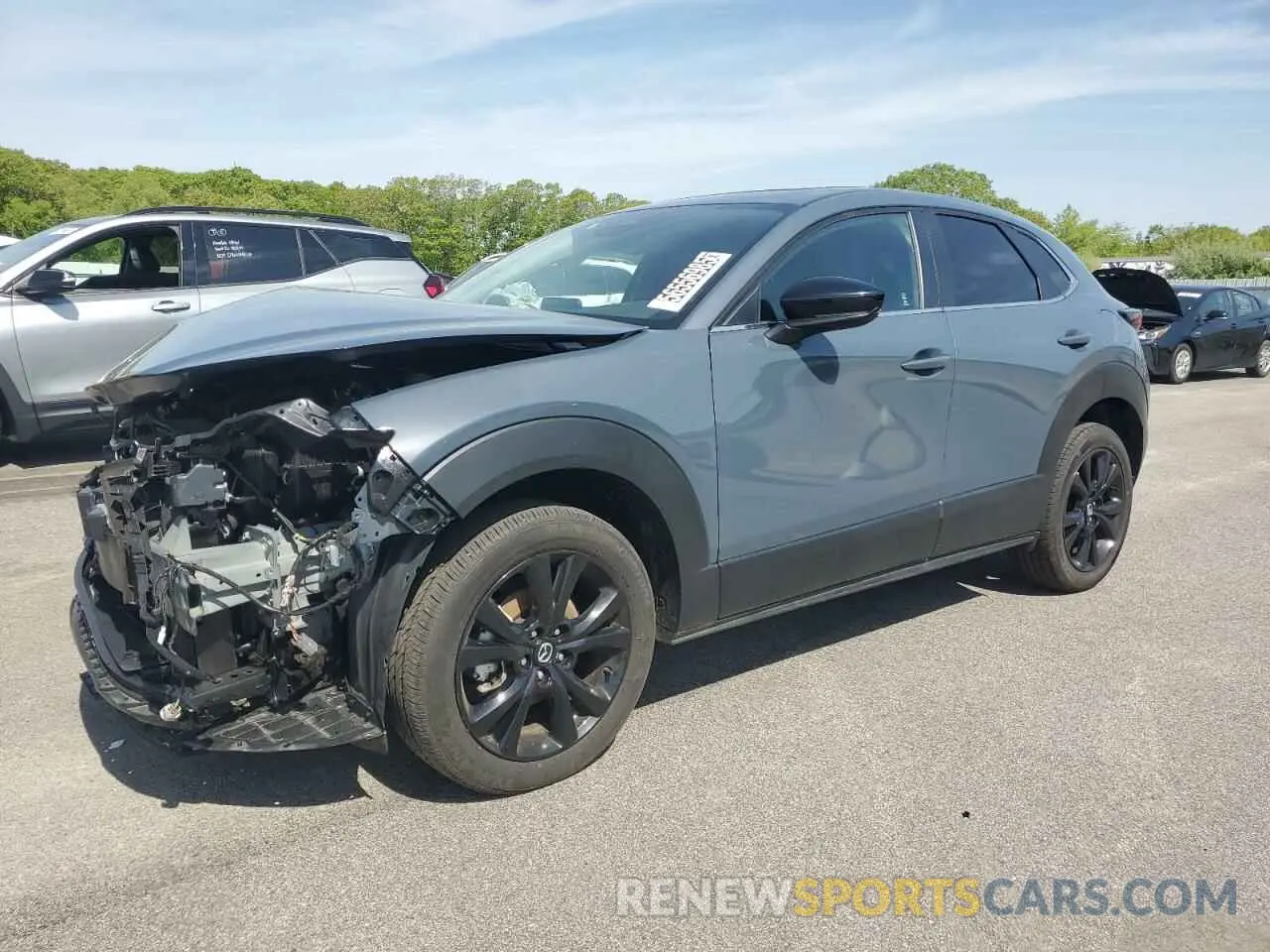 1 Photograph of a damaged car 3MVDMBCM1RM659830 MAZDA CX30 2024