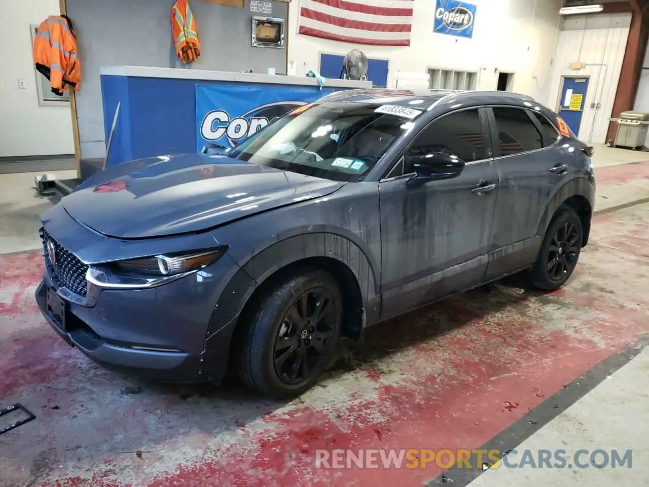 1 Photograph of a damaged car 3MVDMBCM1RM689426 MAZDA CX30 2024