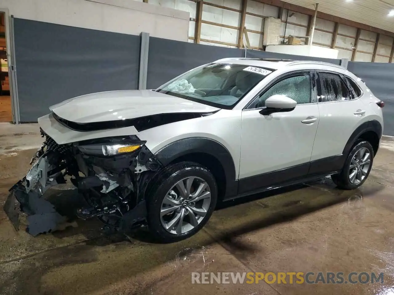 1 Photograph of a damaged car 3MVDMBCM3RM650174 MAZDA CX30 2024