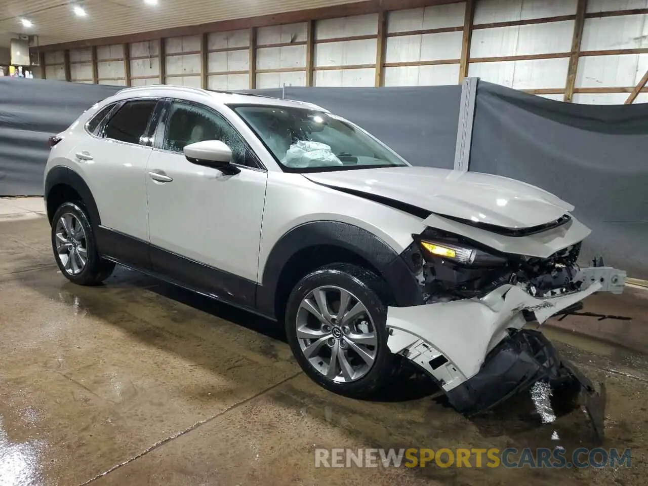4 Photograph of a damaged car 3MVDMBCM3RM650174 MAZDA CX30 2024