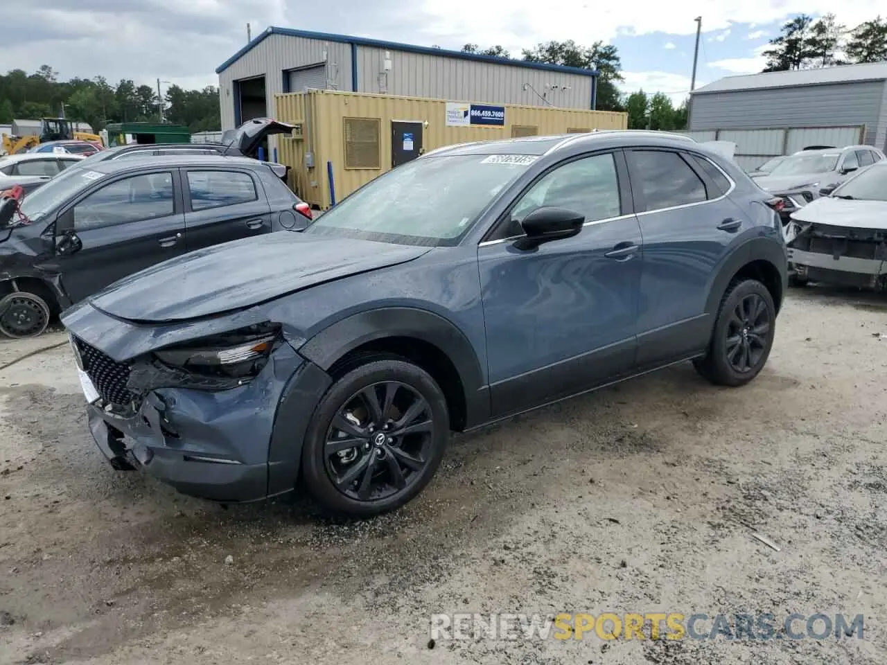 1 Photograph of a damaged car 3MVDMBCM5RM649057 MAZDA CX30 2024