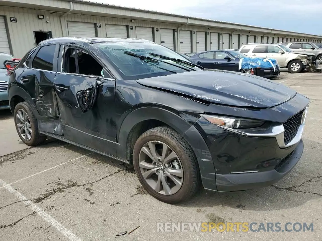 4 Photograph of a damaged car 3MVDMBCM6RM690894 MAZDA CX30 2024