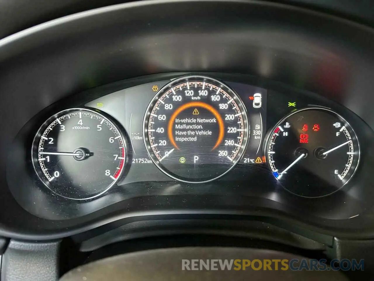 8 Фотография поврежденного автомобиля 3MVDMBCM7RM695957 MAZDA CX30 2024
