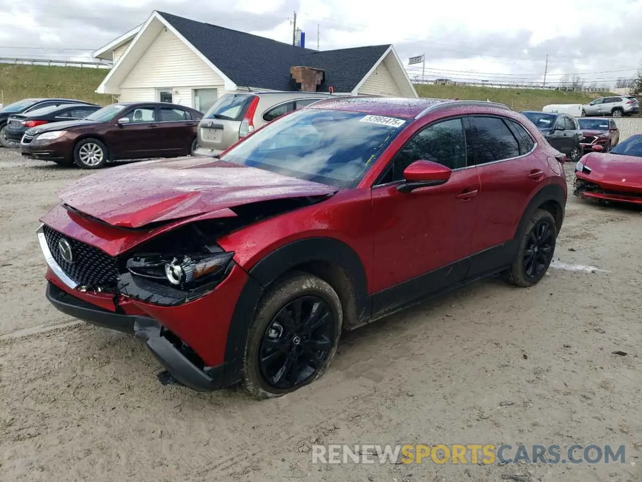 1 Фотография поврежденного автомобиля 3MVDMBDM4RM636086 MAZDA CX30 2024