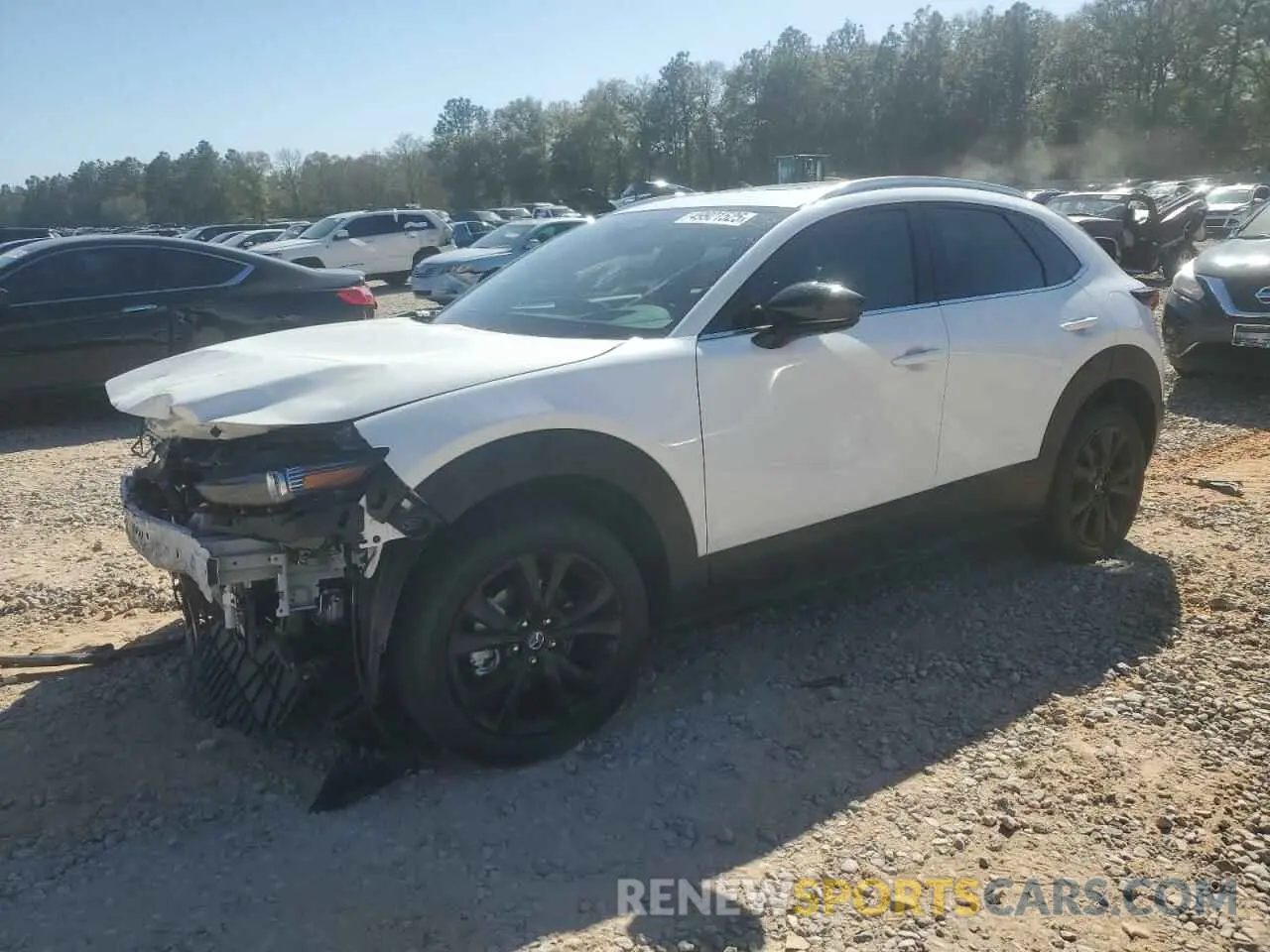 1 Photograph of a damaged car 3MVDMBEY0RM690146 MAZDA CX30 2024