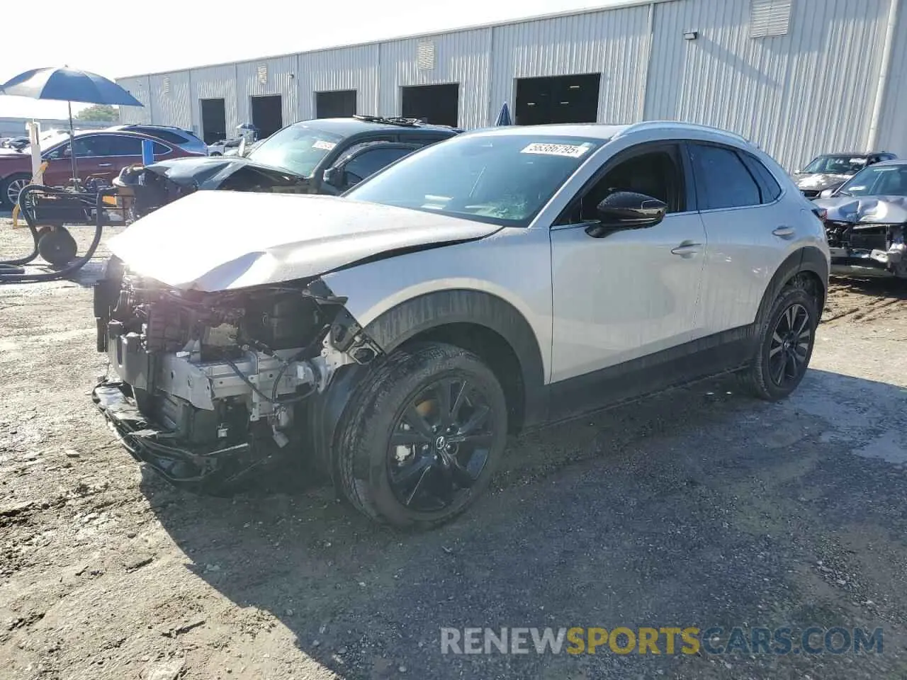 1 Photograph of a damaged car 3MVDMBEY5RM660110 MAZDA CX30 2024