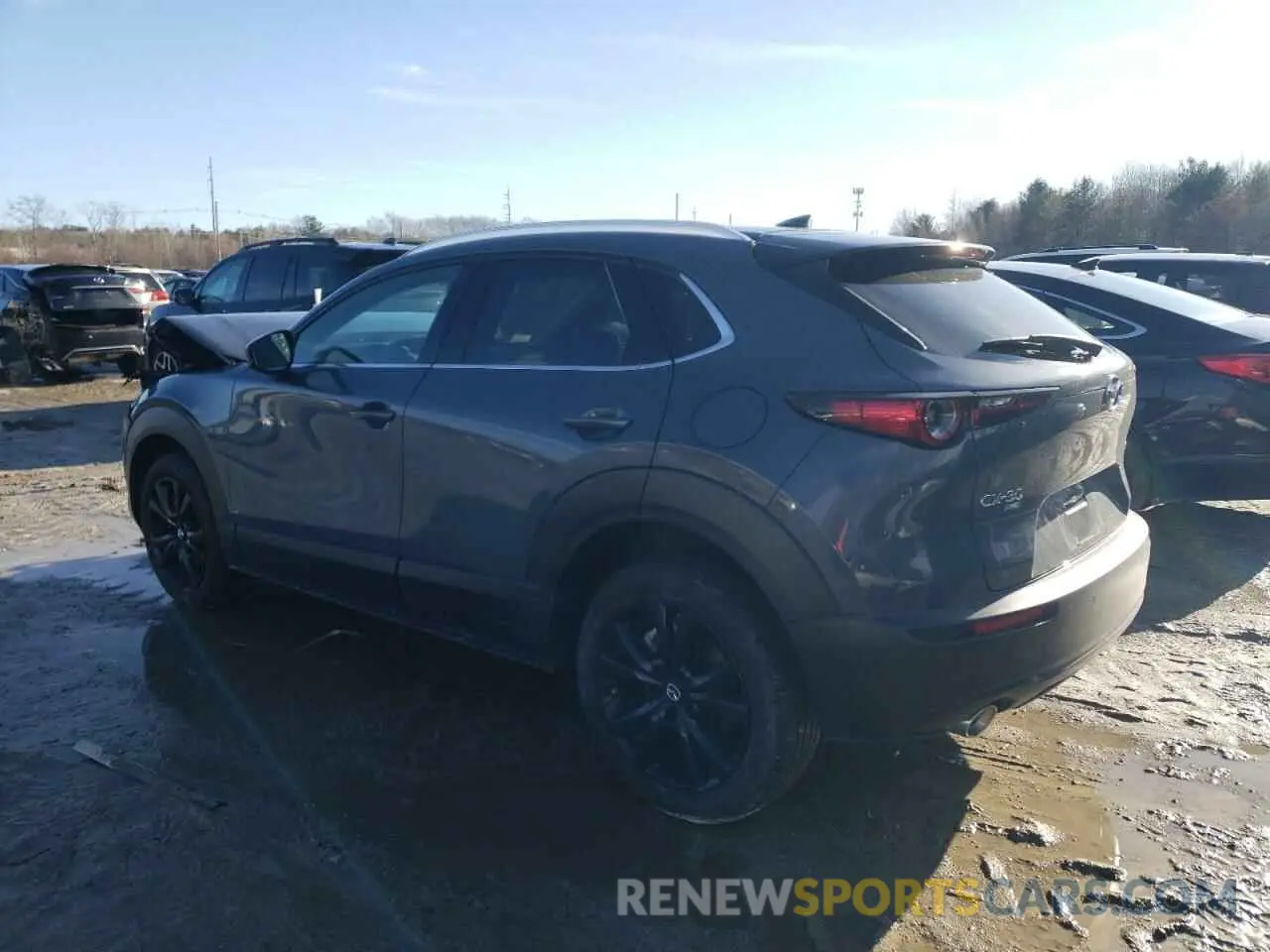 2 Photograph of a damaged car 3MVDMBEYXRM618645 MAZDA CX30 2024