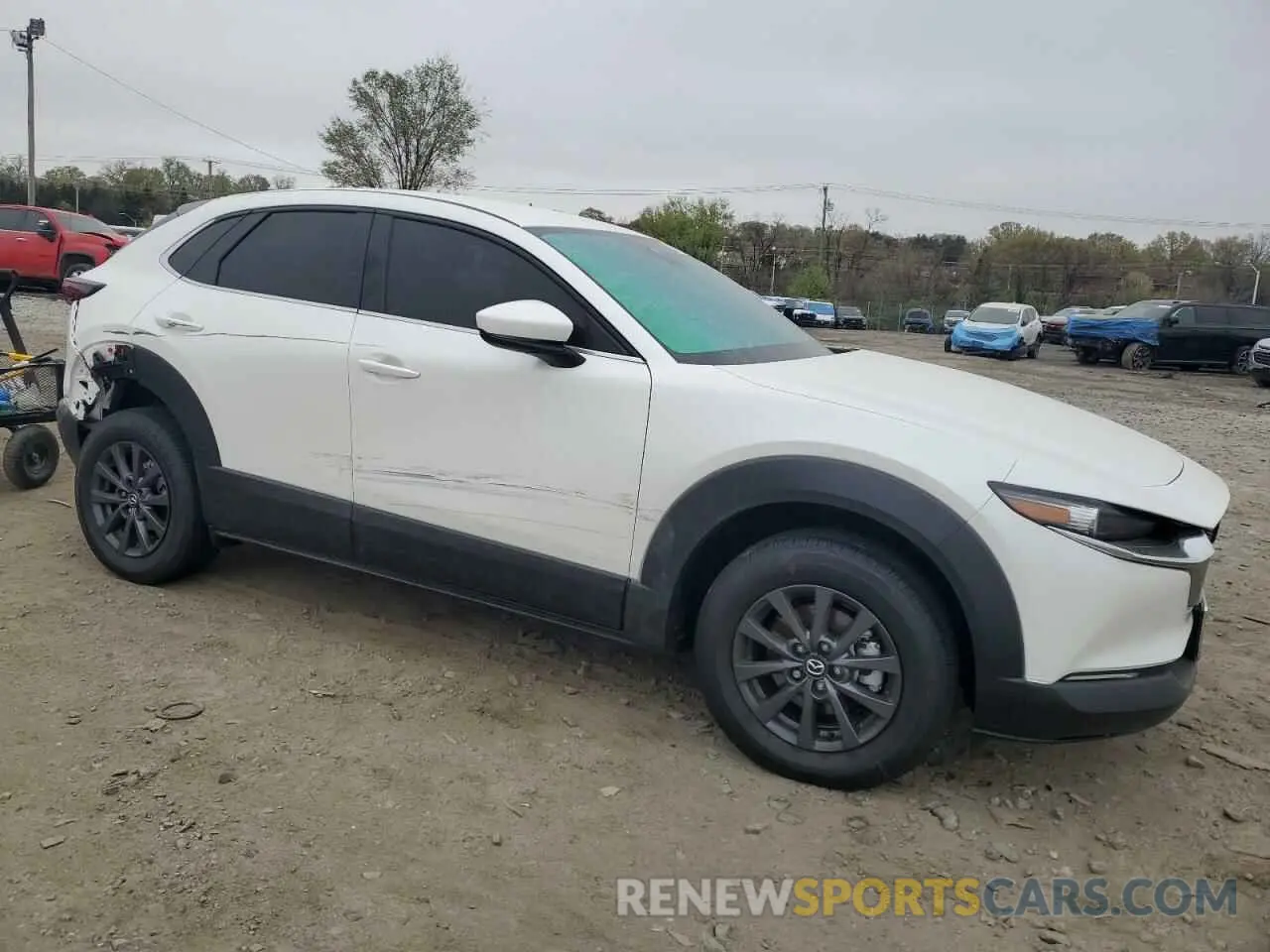 4 Photograph of a damaged car 3MVDMBAM1SM815003 MAZDA CX30 2025