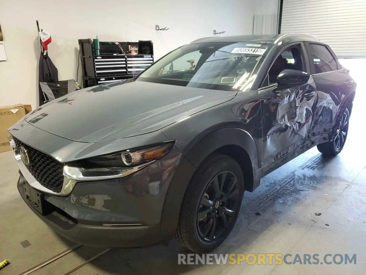1 Photograph of a damaged car 3MVDMBCM0SM809688 MAZDA CX30 2025