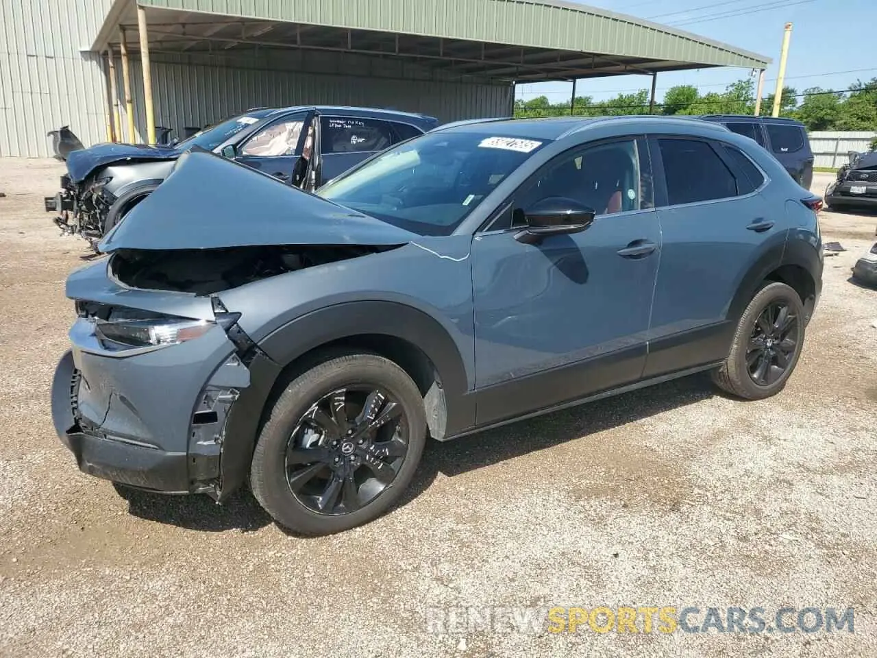 1 Photograph of a damaged car 3MVDMBCM5SM773318 MAZDA CX30 2025