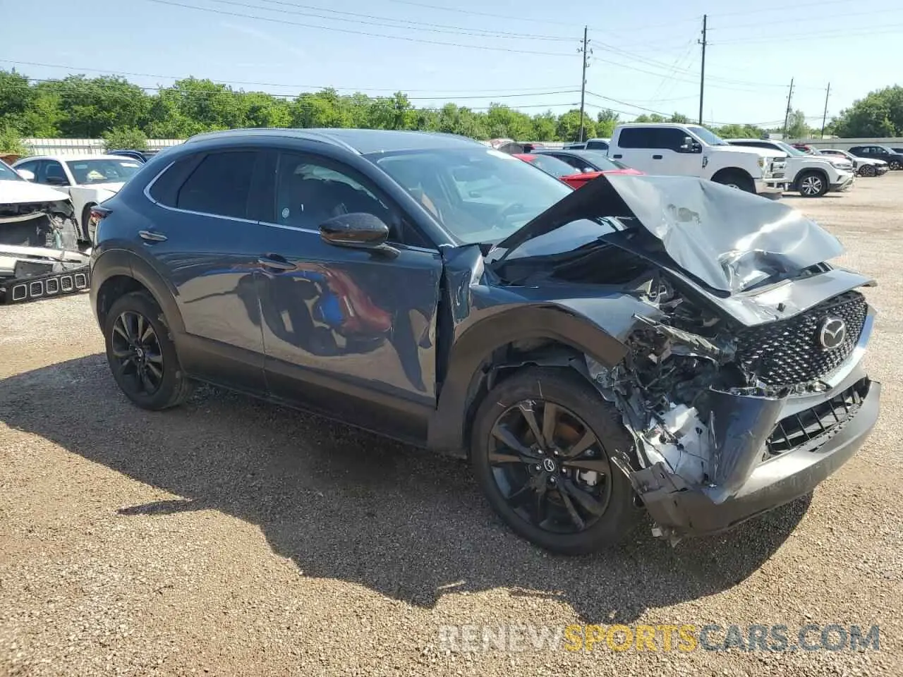 4 Photograph of a damaged car 3MVDMBCM5SM773318 MAZDA CX30 2025