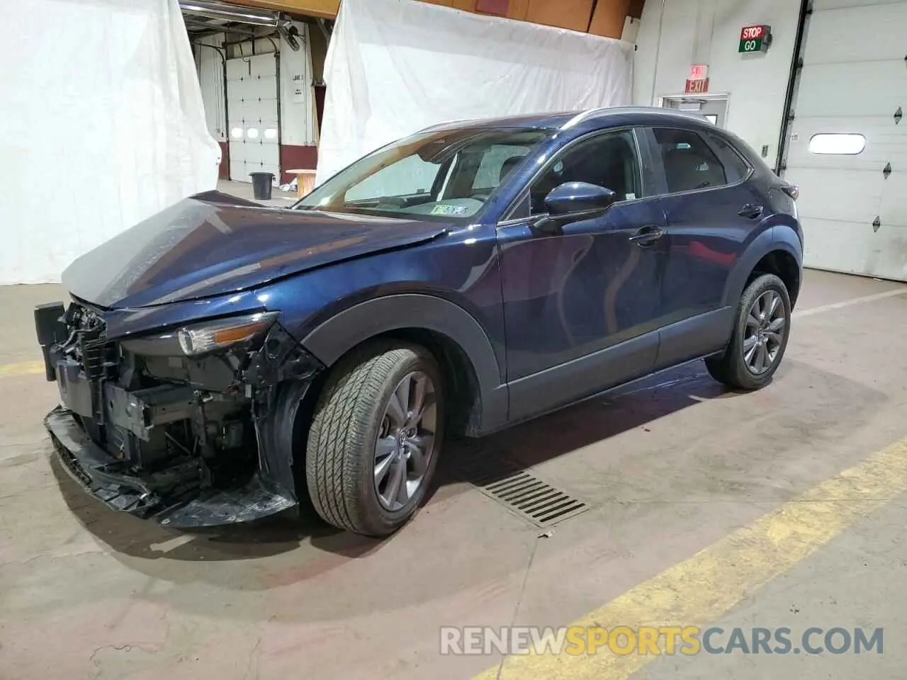 1 Photograph of a damaged car 3MVDMBCM6SM795618 MAZDA CX30 2025