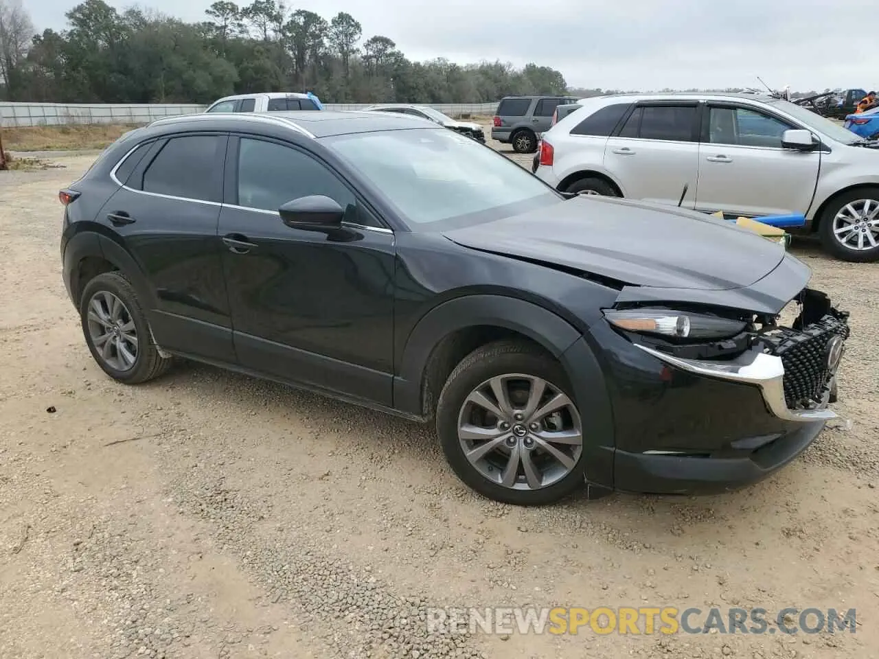4 Photograph of a damaged car 3MVDMBCM9SM759048 MAZDA CX30 2025