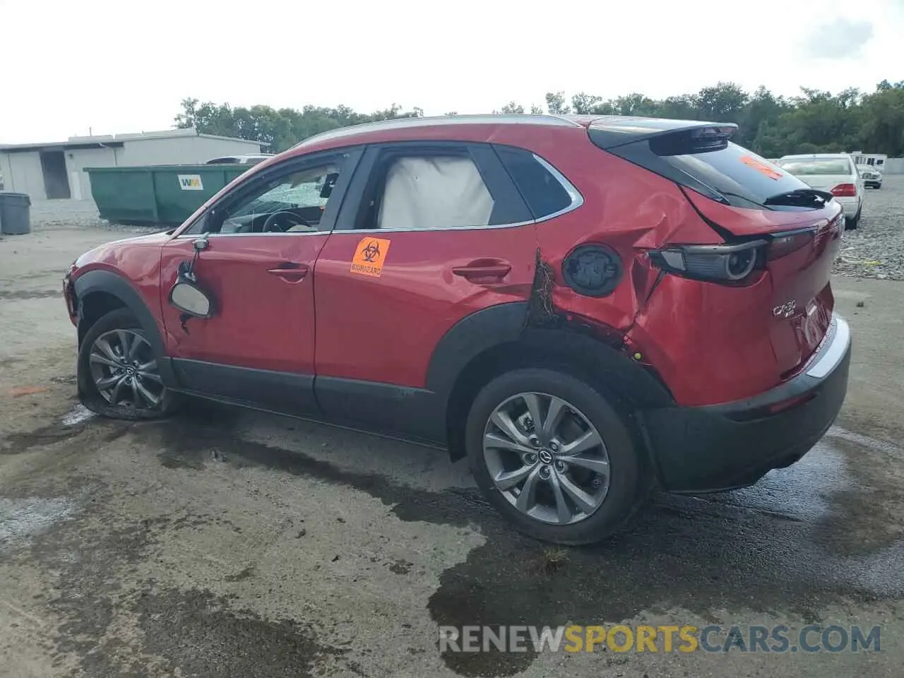 2 Photograph of a damaged car 3MVDMBCM9SM791529 MAZDA CX30 2025