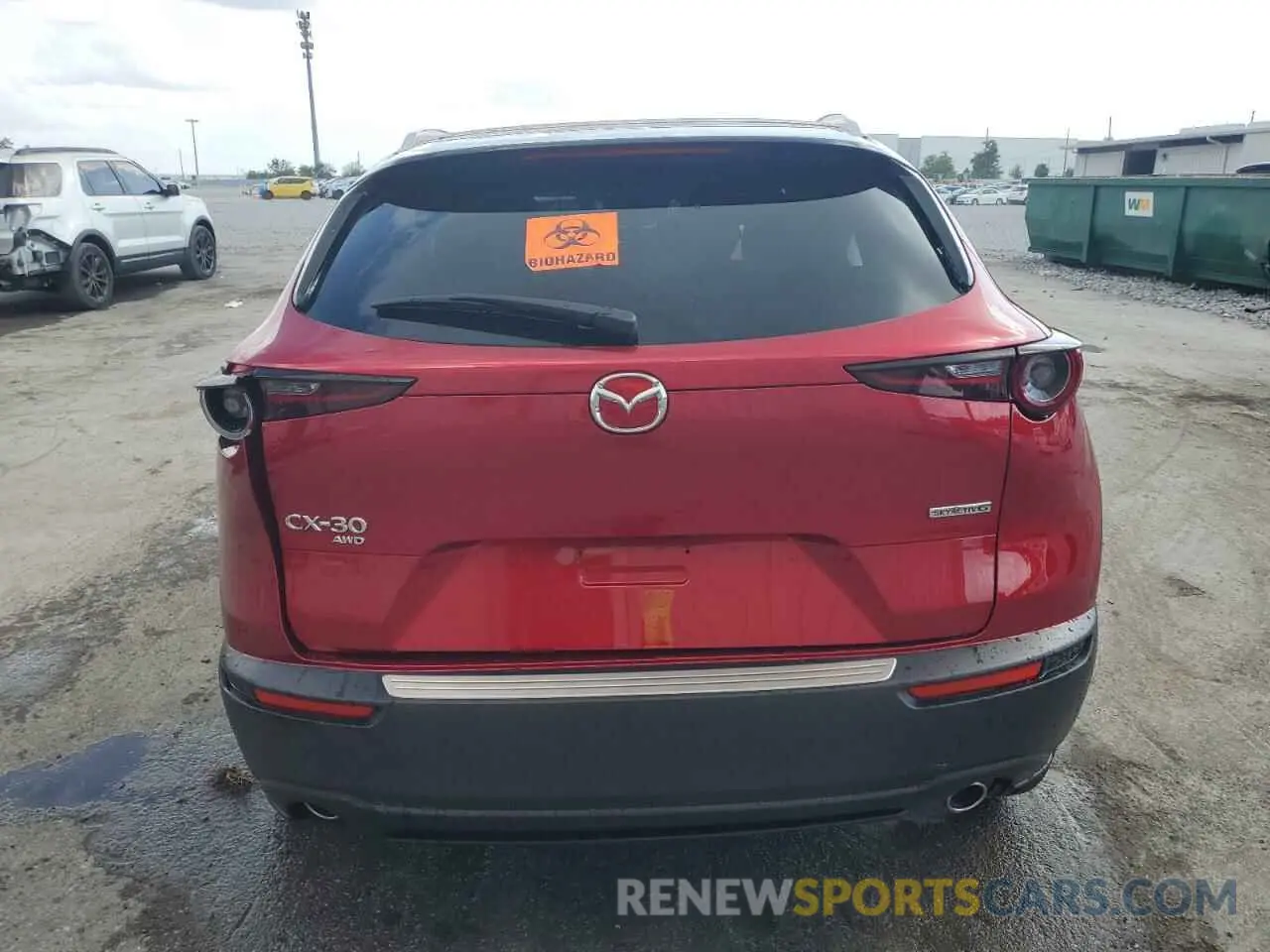 6 Photograph of a damaged car 3MVDMBCM9SM791529 MAZDA CX30 2025