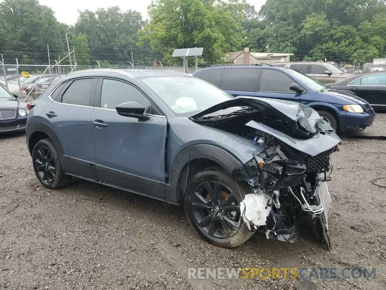 4 Фотография поврежденного автомобиля 3MVDMBCM9SM800942 MAZDA CX30 2025