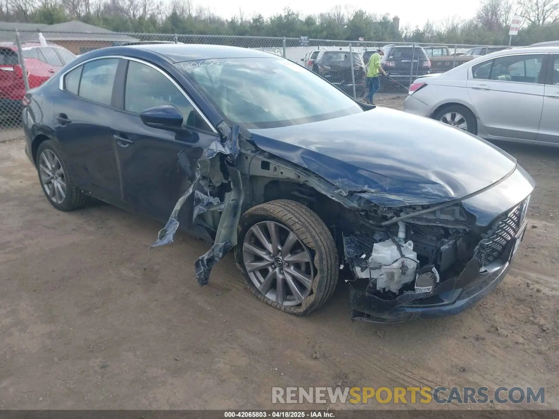 1 Photograph of a damaged car 3MZBPAAL9KM111503 MAZDA MAZDA3 2019
