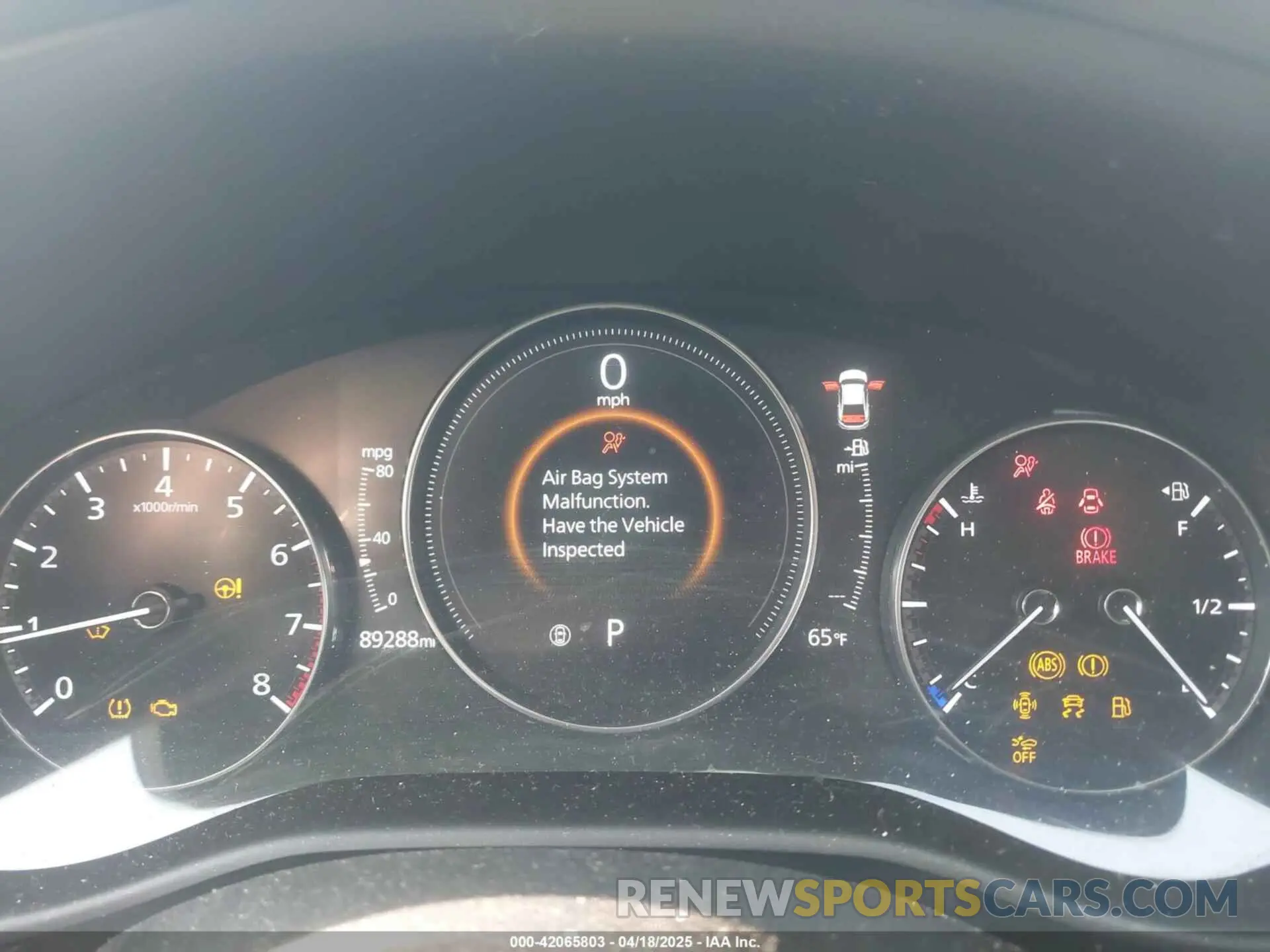 7 Photograph of a damaged car 3MZBPAAL9KM111503 MAZDA MAZDA3 2019