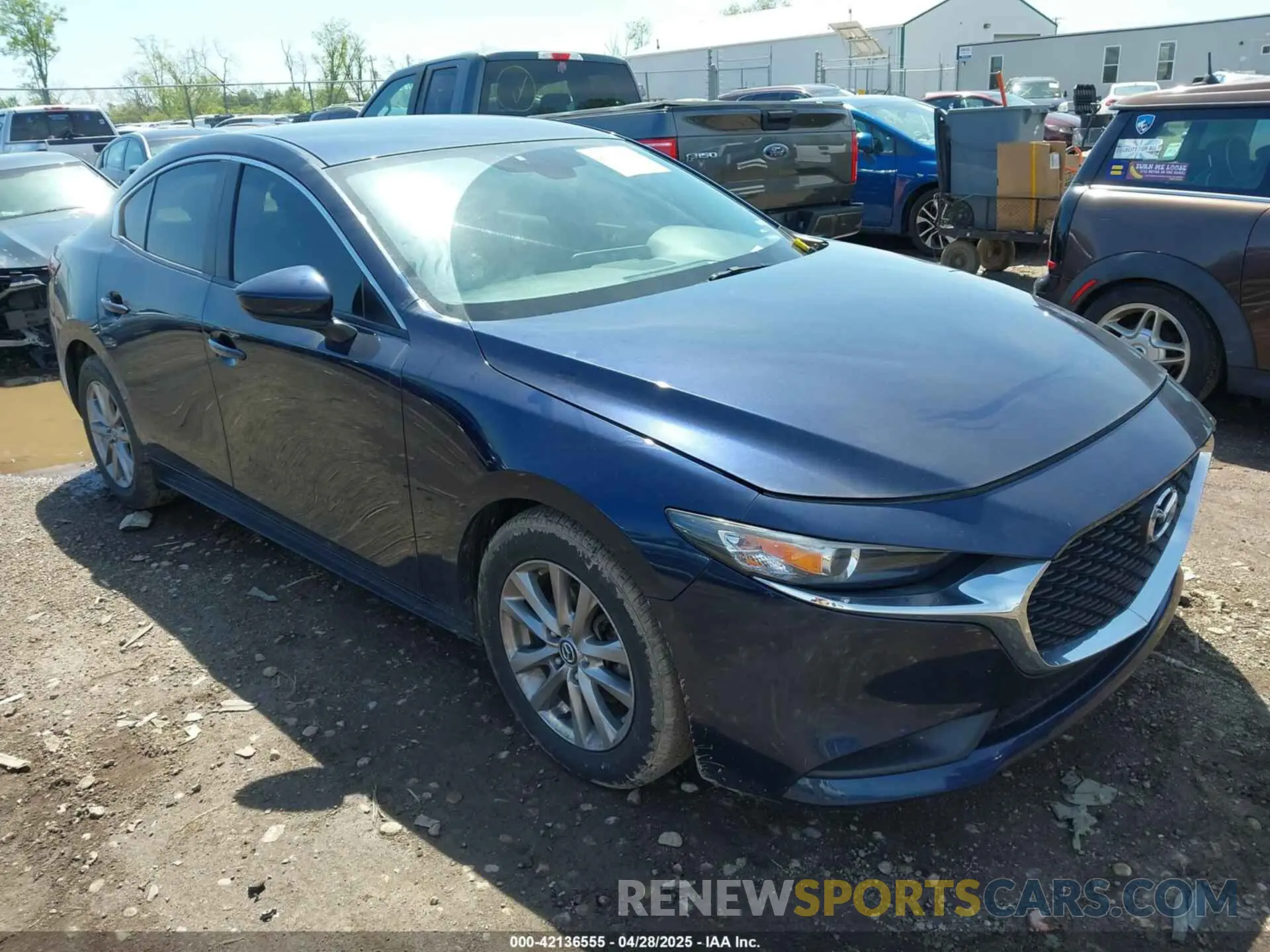 1 Photograph of a damaged car 3MZBPABL5KM111514 MAZDA MAZDA3 2019