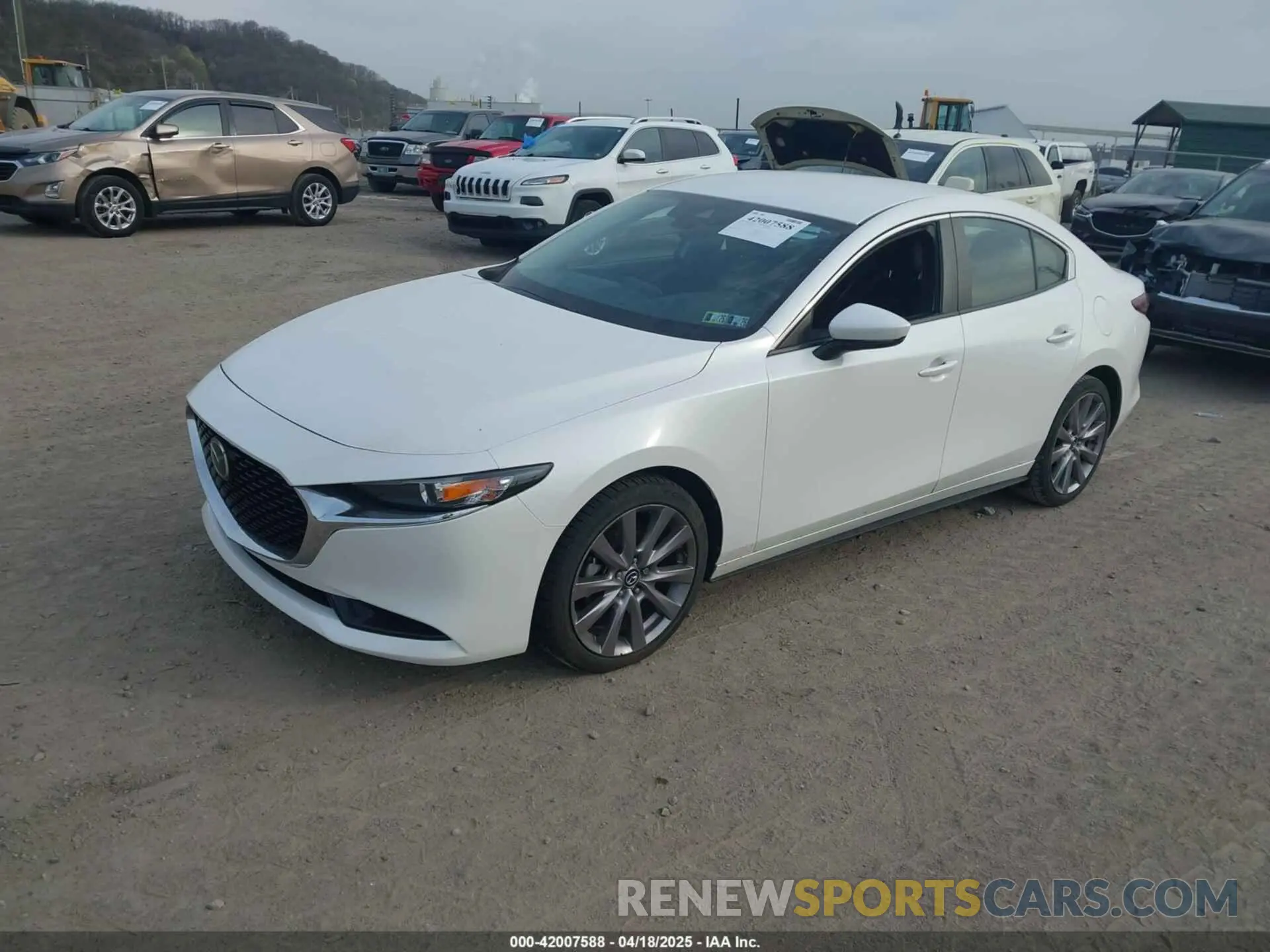 2 Photograph of a damaged car 3MZBPADL4KM106317 MAZDA MAZDA3 2019