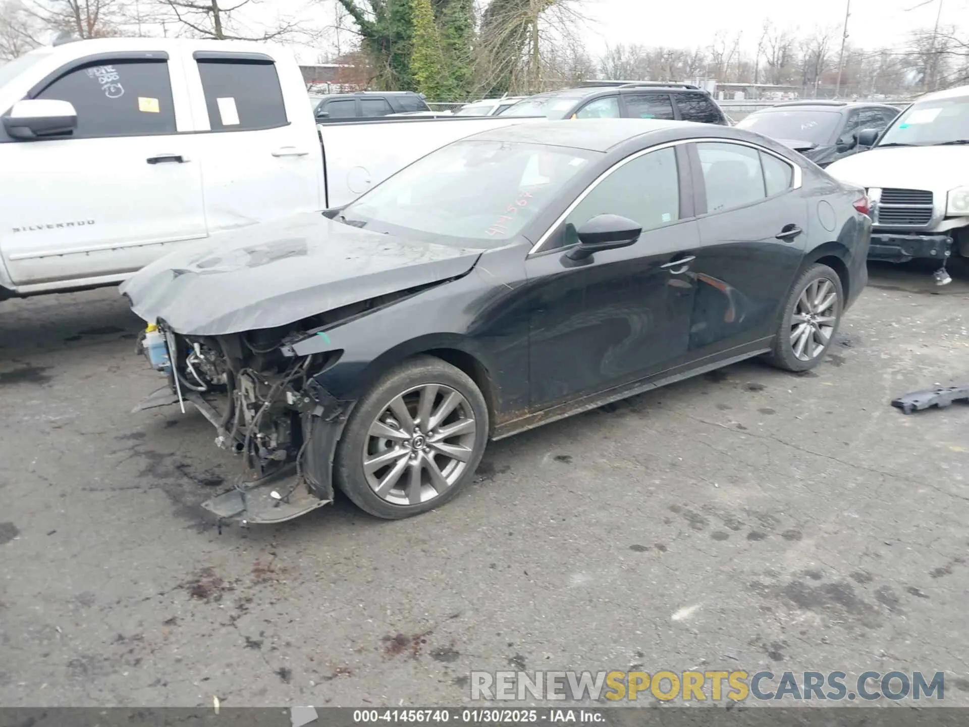 2 Photograph of a damaged car 3MZBPADL4KM108942 MAZDA MAZDA3 2019