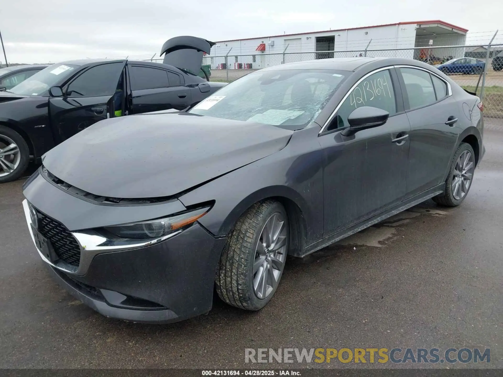 2 Photograph of a damaged car 3MZBPAEMXKM103817 MAZDA MAZDA3 2019