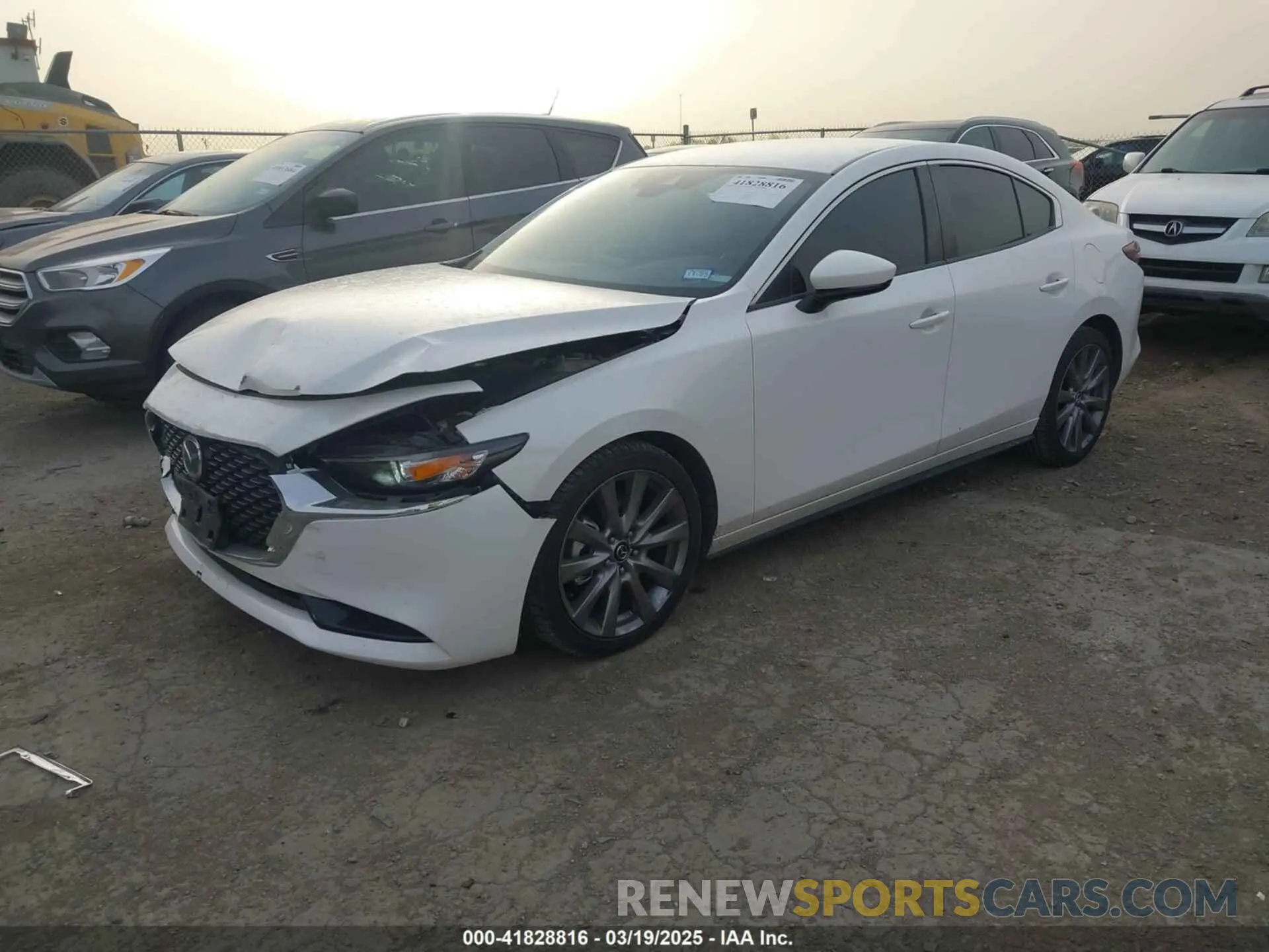 2 Фотография поврежденного автомобиля JM1BPACL6K1109964 MAZDA MAZDA3 2019