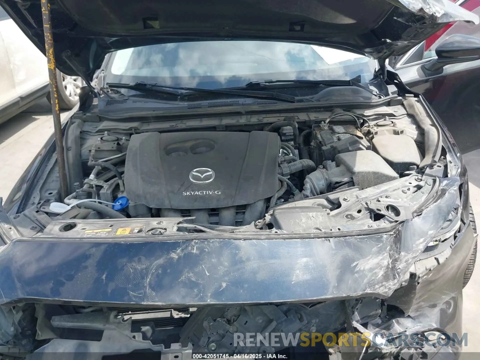 10 Фотография поврежденного автомобиля JM1BPACL8K1109707 MAZDA MAZDA3 2019