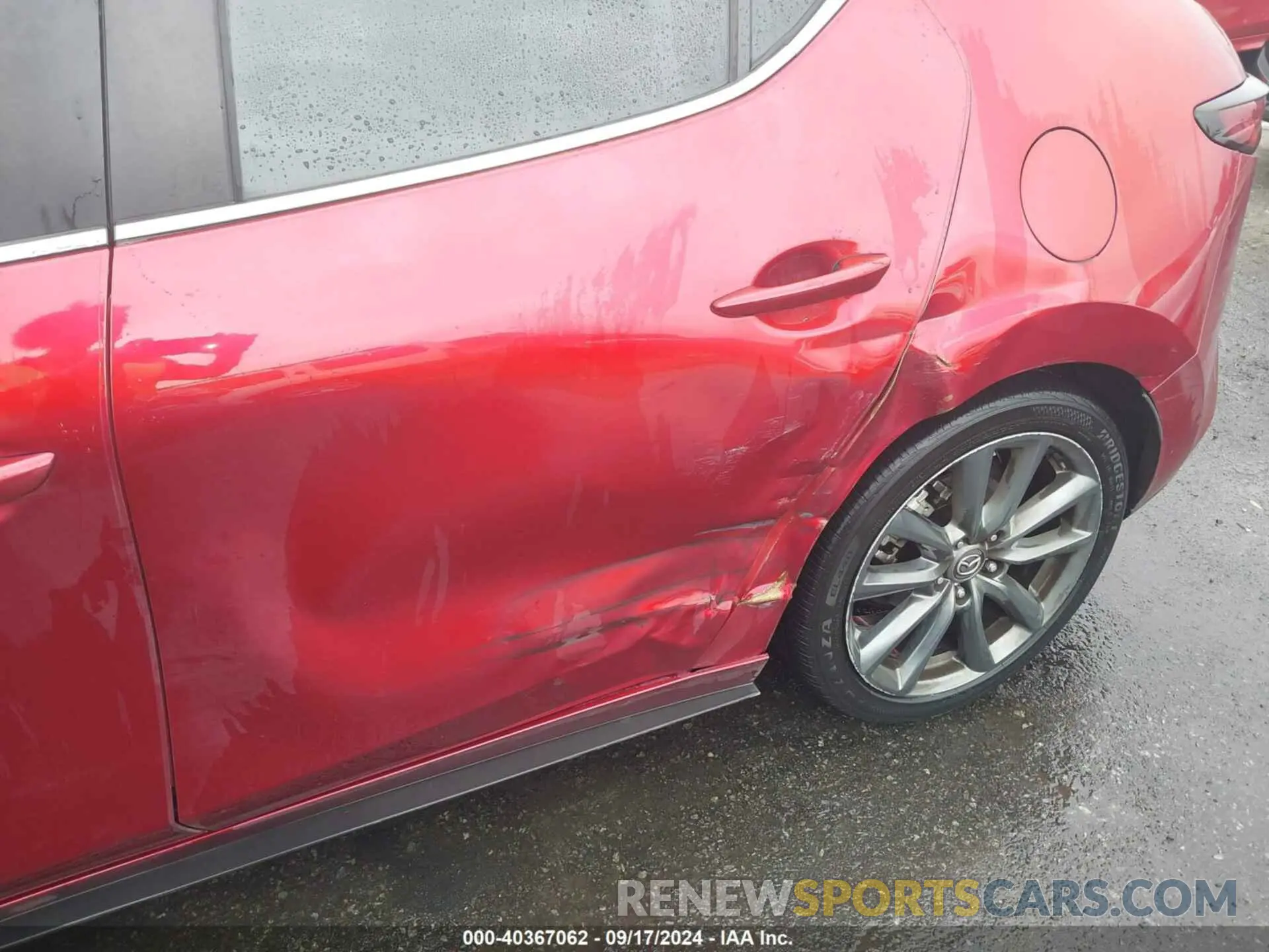 6 Photograph of a damaged car JM1BPAMM2K1135386 MAZDA MAZDA3 2019