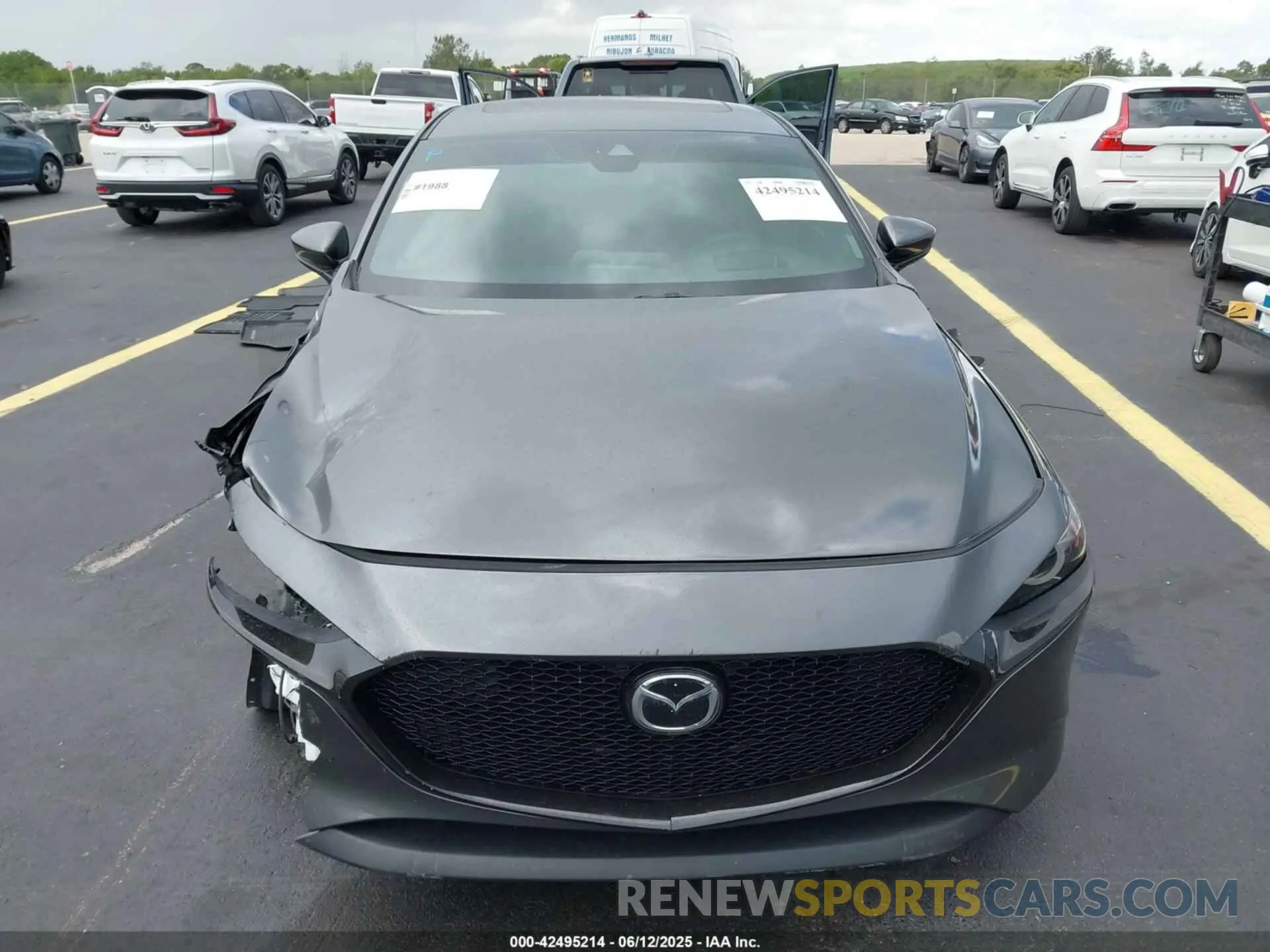 12 Photograph of a damaged car JM1BPANM3K1140563 MAZDA MAZDA3 2019