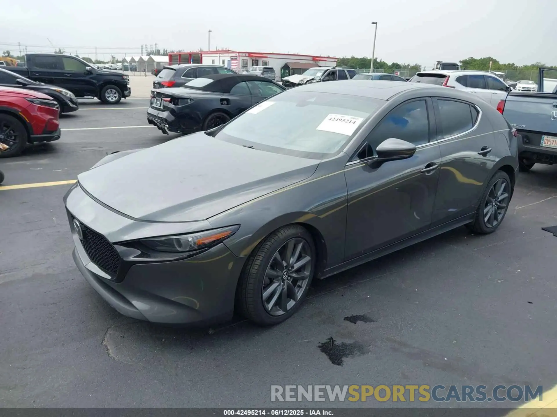 2 Photograph of a damaged car JM1BPANM3K1140563 MAZDA MAZDA3 2019