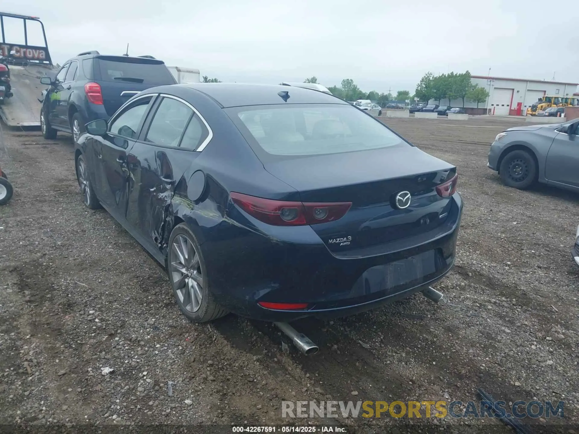 3 Photograph of a damaged car JM1BPBDM5K1133296 MAZDA MAZDA3 2019