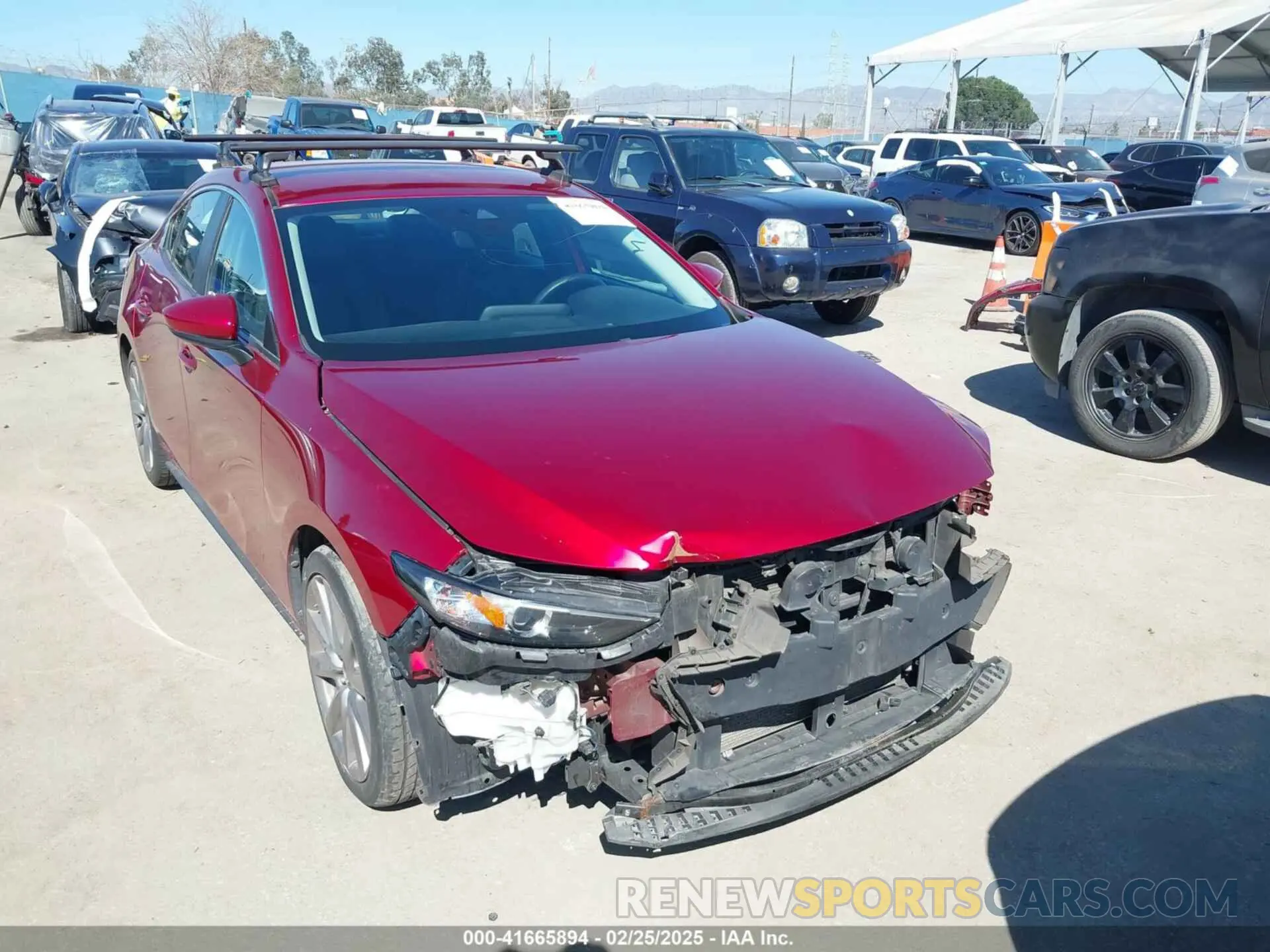 1 Фотография поврежденного автомобиля 3MZBPACLXLM129233 MAZDA MAZDA3 2020