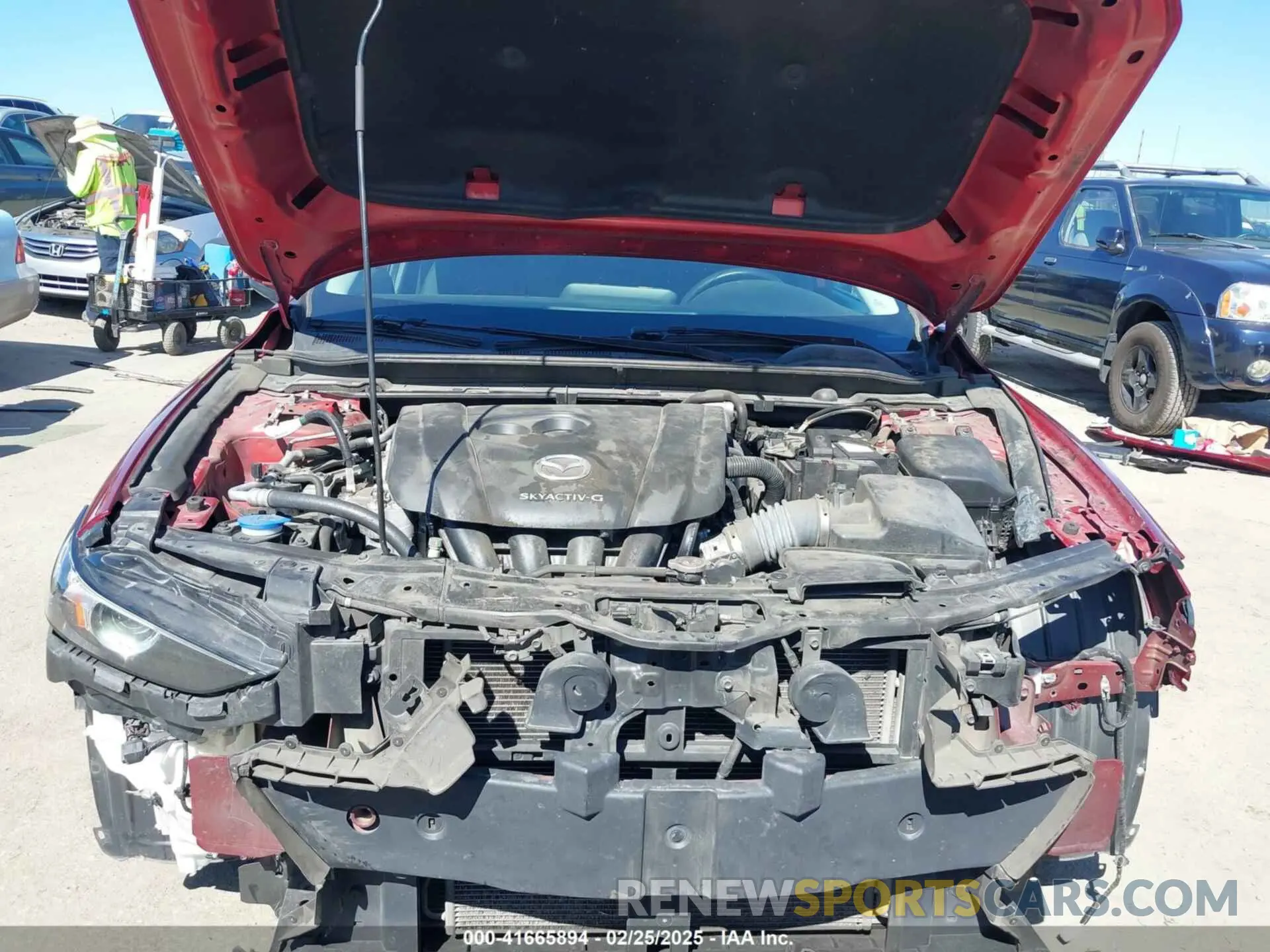 10 Фотография поврежденного автомобиля 3MZBPACLXLM129233 MAZDA MAZDA3 2020