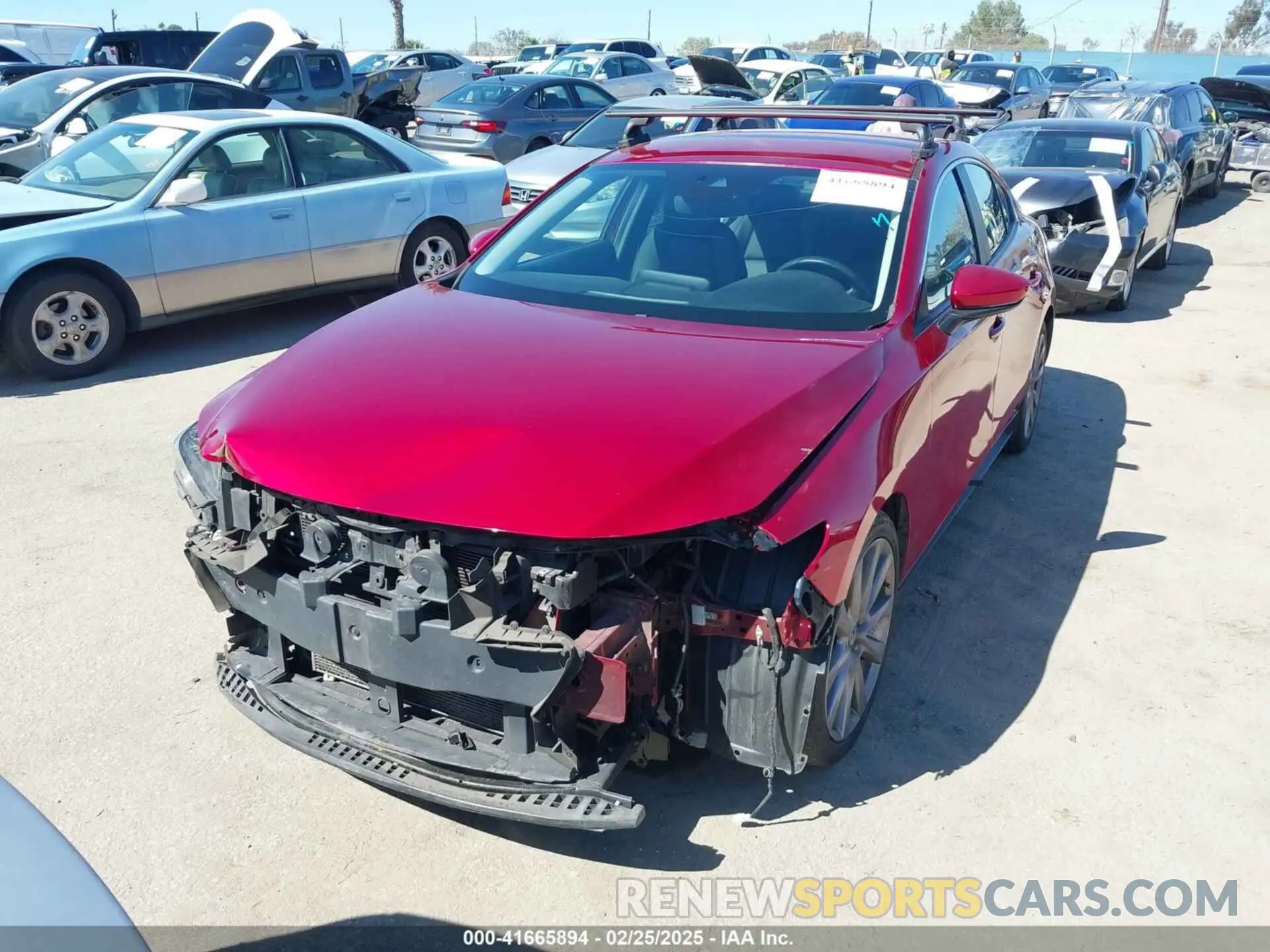 2 Фотография поврежденного автомобиля 3MZBPACLXLM129233 MAZDA MAZDA3 2020