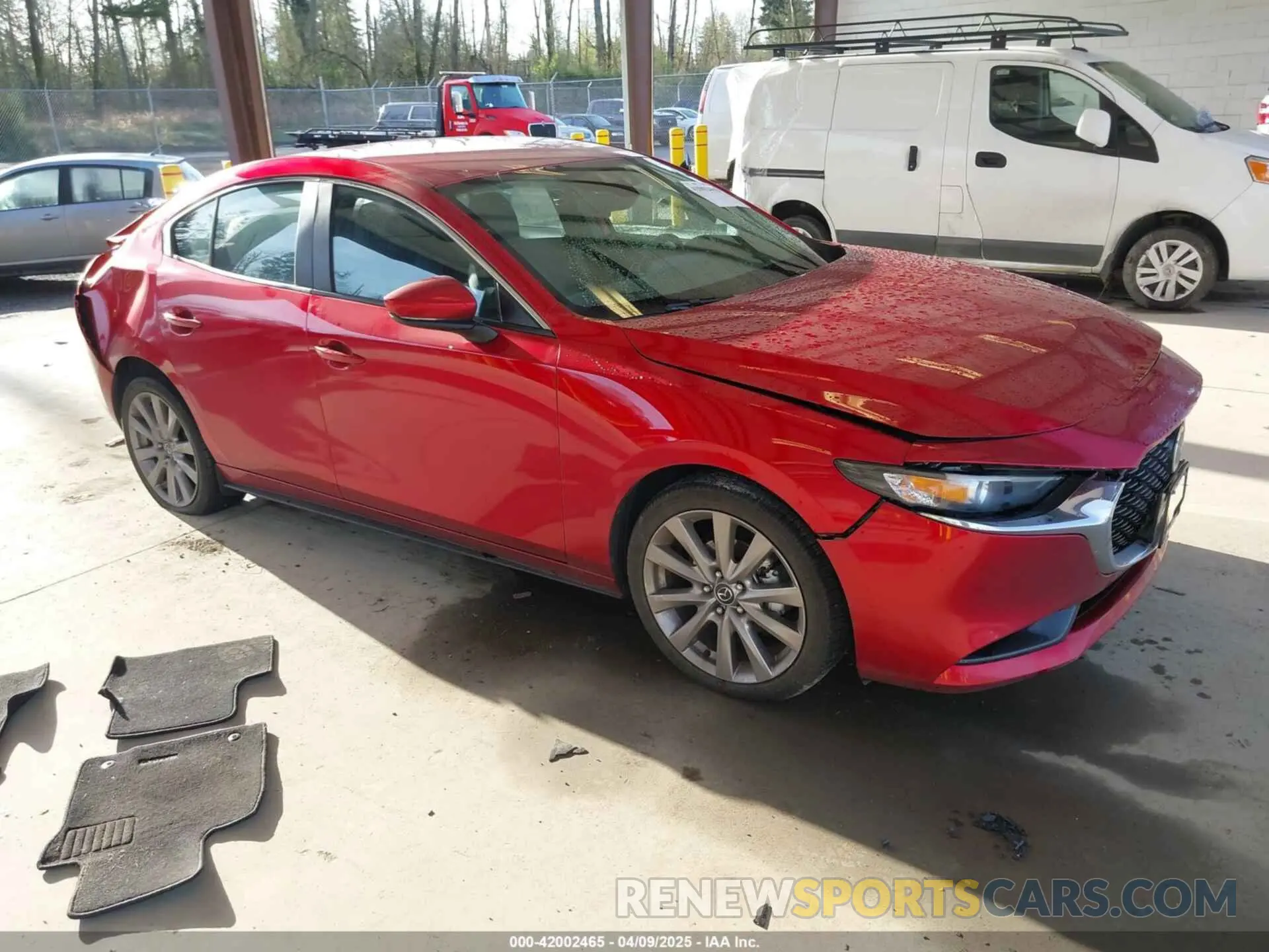 1 Photograph of a damaged car 3MZBPADL9LM129156 MAZDA MAZDA3 2020