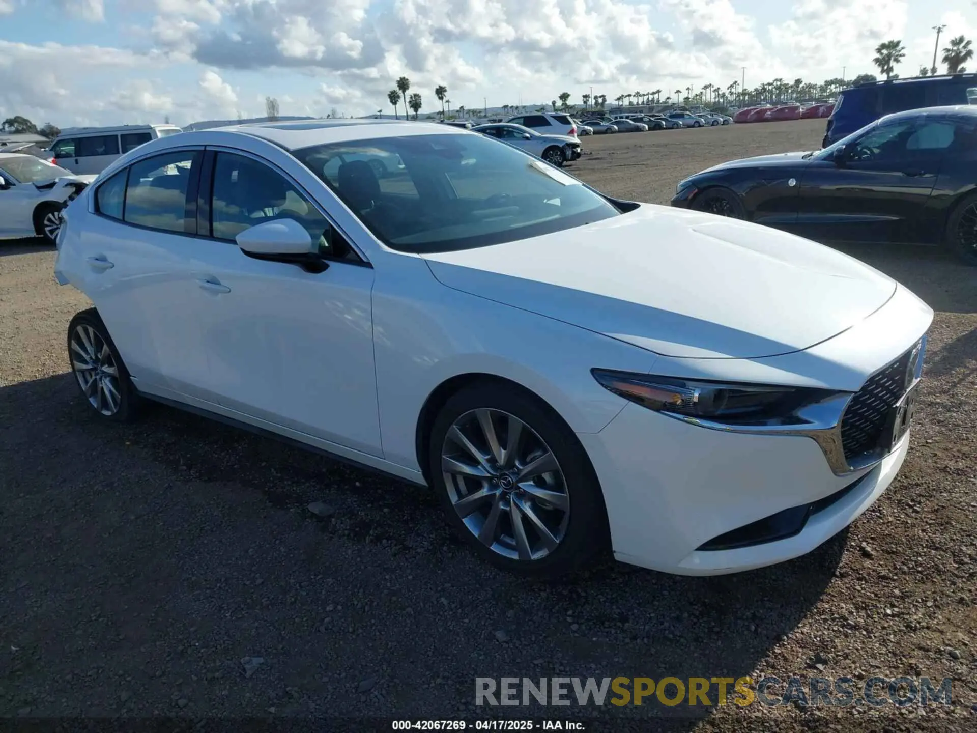 1 Photograph of a damaged car 3MZBPAEM3LM132772 MAZDA MAZDA3 2020