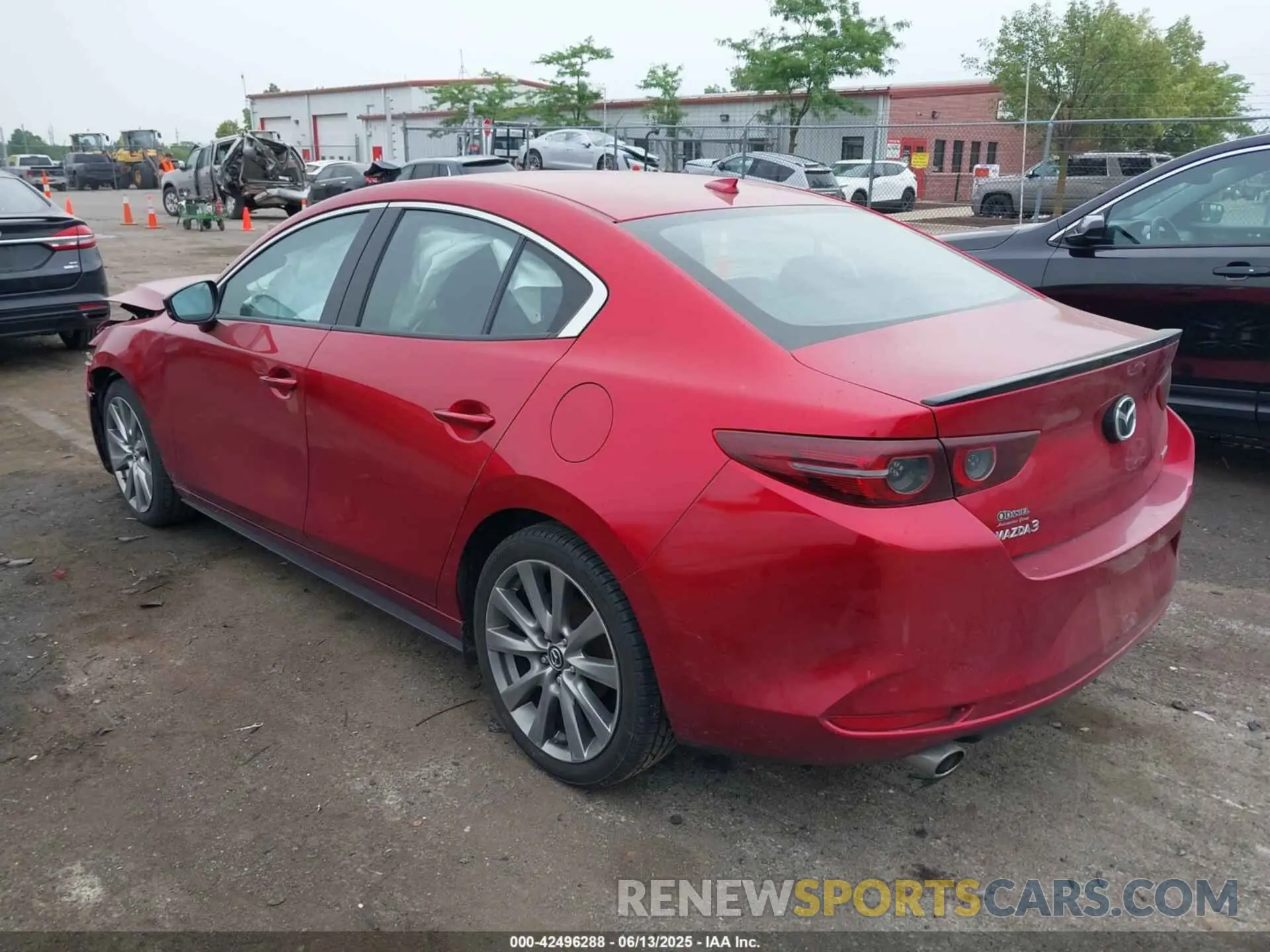 3 Photograph of a damaged car JM1BPAEM5L1168219 MAZDA MAZDA3 2020