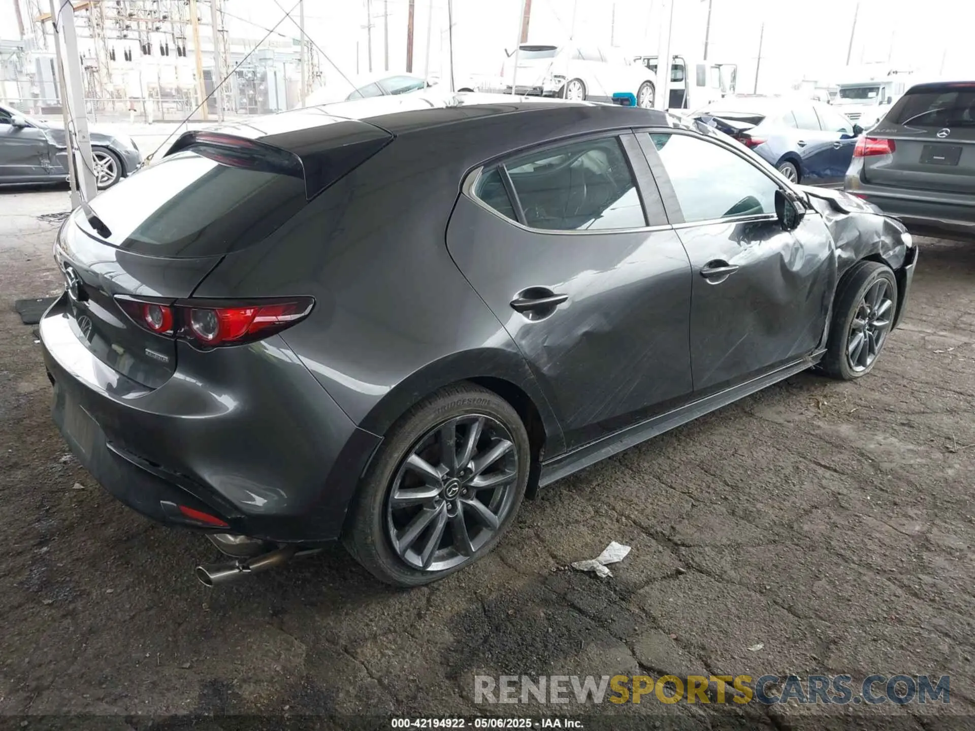 4 Фотография поврежденного автомобиля JM1BPALM0L1163707 MAZDA MAZDA3 2020